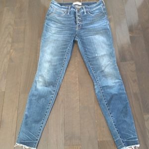 Madewell high rise jeans
